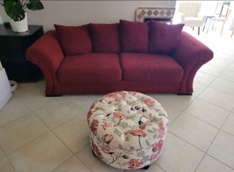 Couch and Ottoman