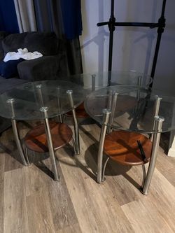 Coffee table and end table