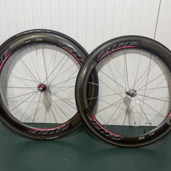 Zipp 404 speed weaponry Carbon tubular wheelset