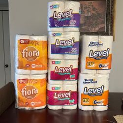 Toilet Paper And Giant Rolls 