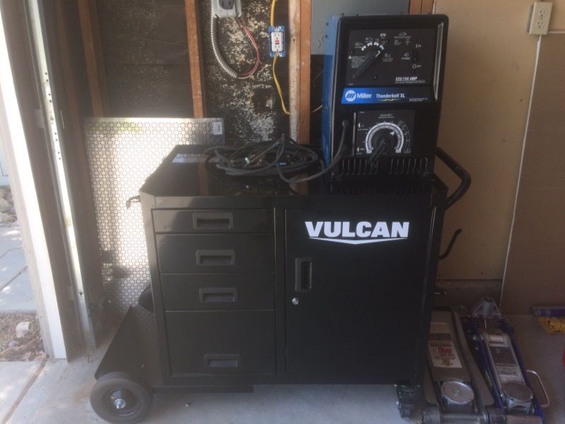 Vulcan Welding Cart