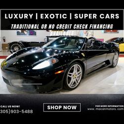 2007 Ferrari F430 Spider NO CREDIT CHECK!!!!  