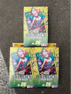 One Piece ST28 Starter Deck Yamato Green Yellow