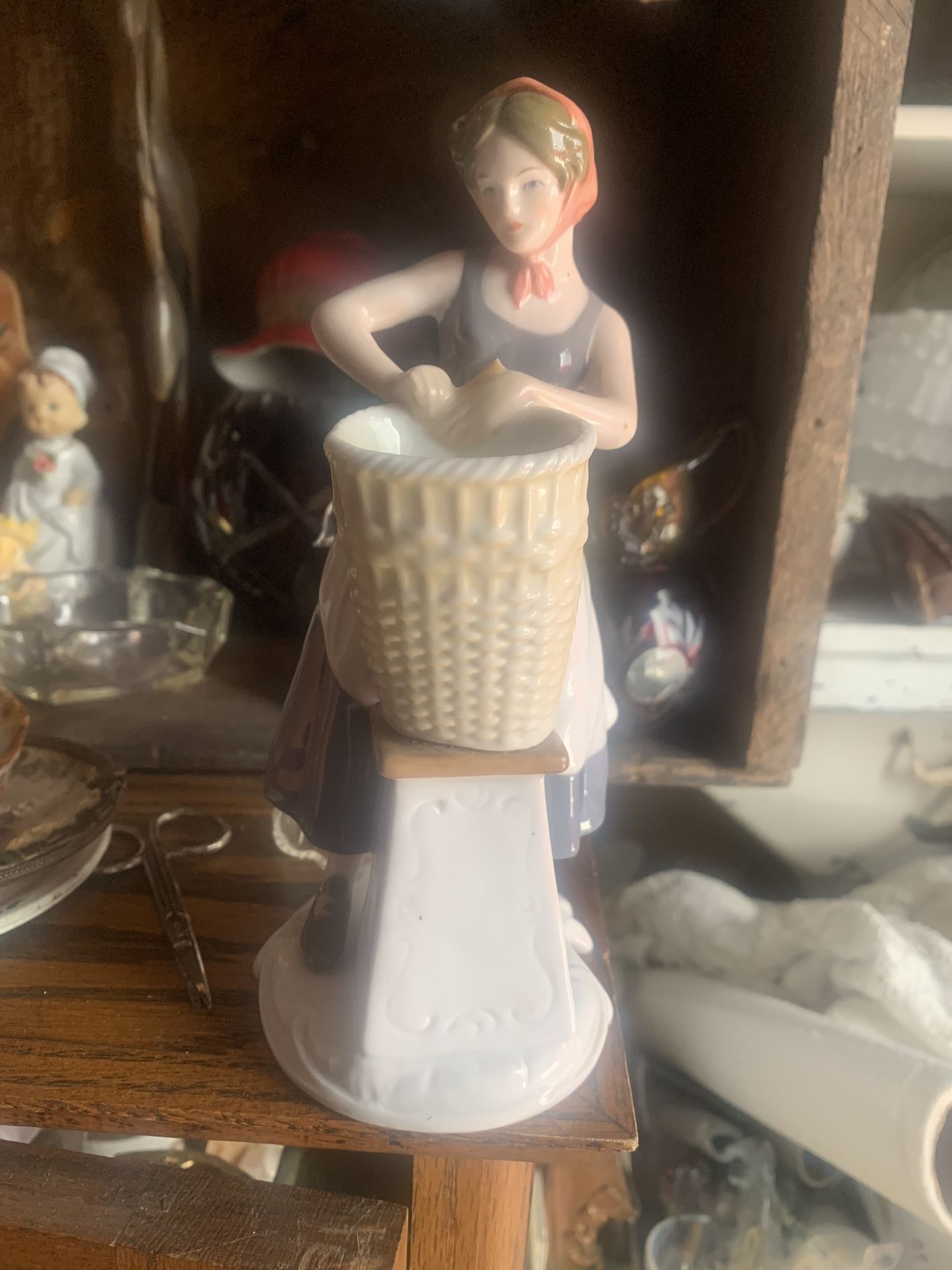 Antique Glass Doll