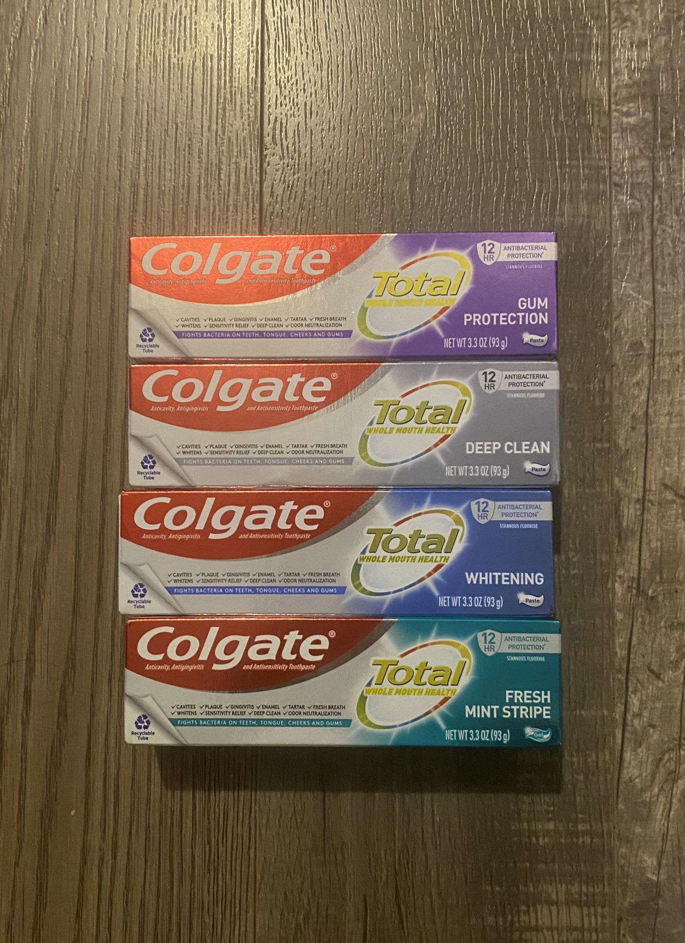 Colgate Total Whole Mouth Health Toothpaste 3.3 Oz $1.25 Each 