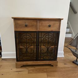 Tall Solid Wood 2 – Door Accent Cabinet