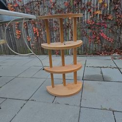 Solid wood wall mounts paul shelf handmade