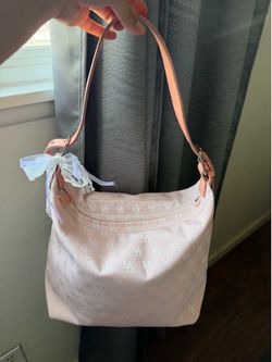 Vintage Baby Pink Dooney and Bourke Shoulder Bag