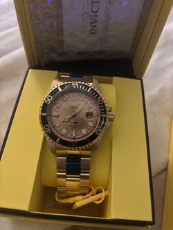 Invicta Pro Diver Currentwave Men's Watch - 43mm. Gold (30025)
