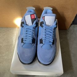 Jordan 4 university blue 8
