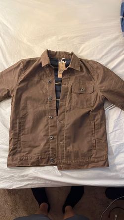 Waxed trucker jacket