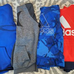 Name Brand Boys Size 8 Active Sweater Hoodies $10 Each.