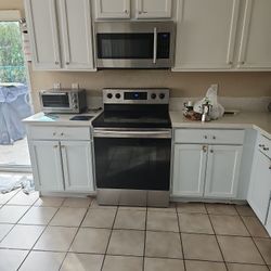 Stove Electric Samsung And Microwave Samsung