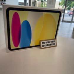 Apple iPad 10th Gen New Tablet -90 Day Warranty-$1 DOWN-NO Credit Needed