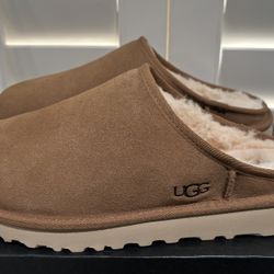 BRAND NEW UGG Men's Classic Slip-On Slippers (Men’s Size 9) MSRP $120 - $90