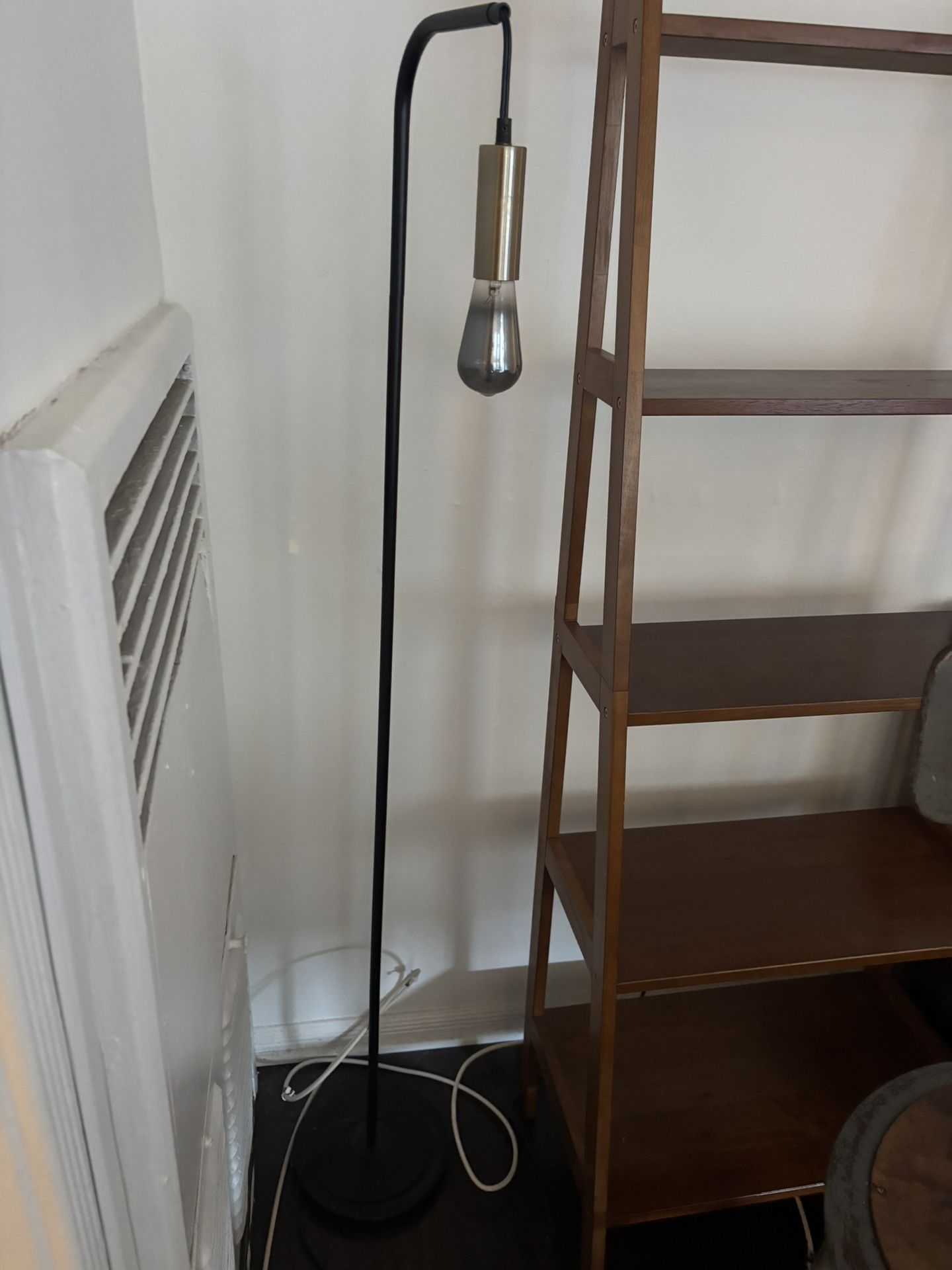Vintage-Style Incandescent Floor Lamp $50