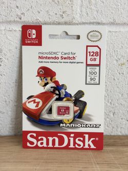 SanDisk microSDXC Card for Nintendo Switch 128GB