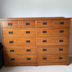 Pending: Solid Wood 12-drawer Dresser