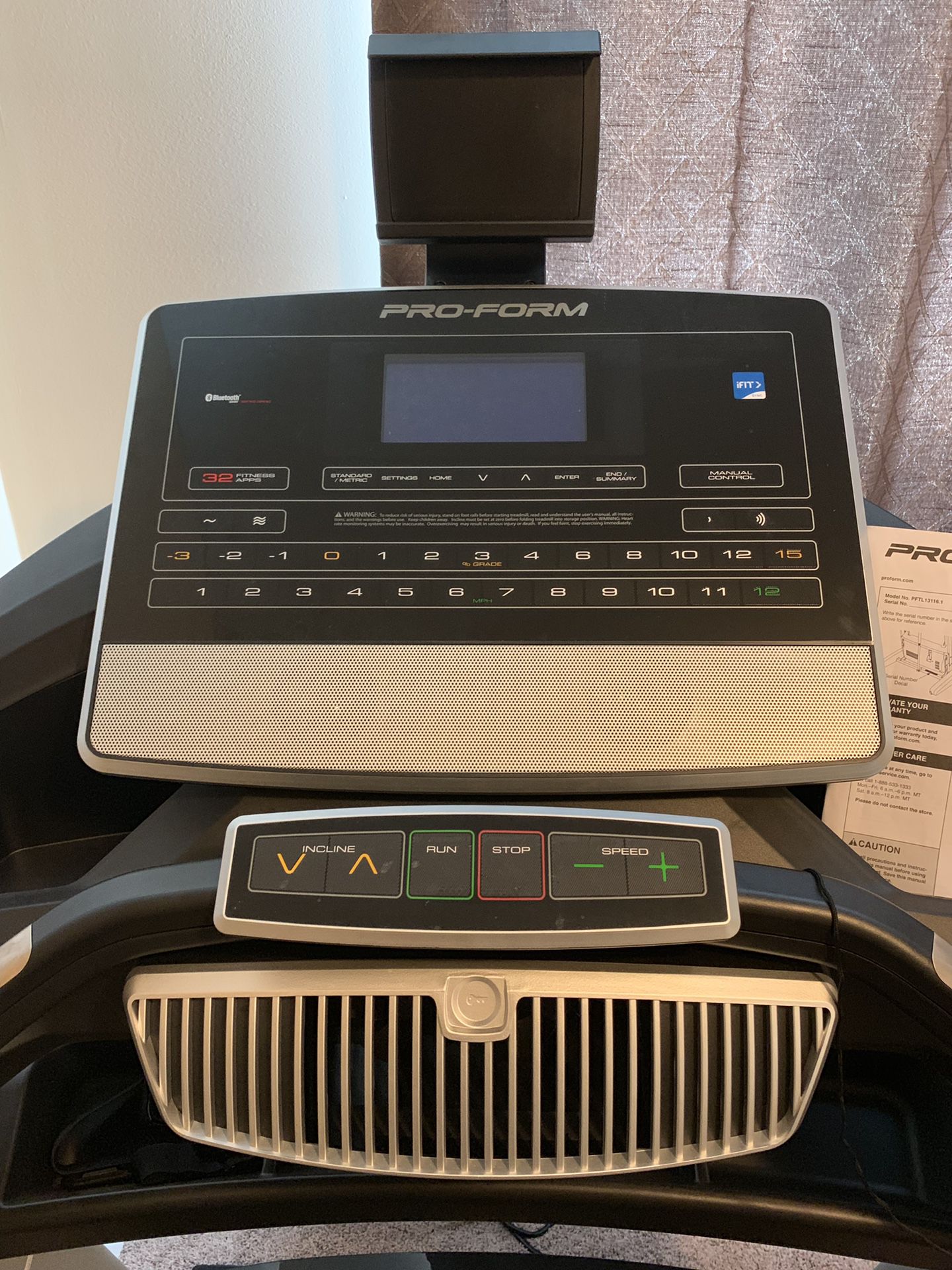 Proform 2000 treadmill