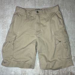 Polo Ralph Lauren Men's 100% Cotton Relaxed Fit Cargo Shorts Khaki/Tan Size 32