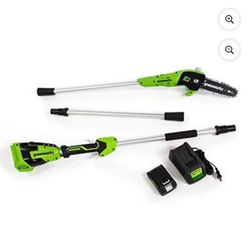 24V 8" Cordless Pole Saw