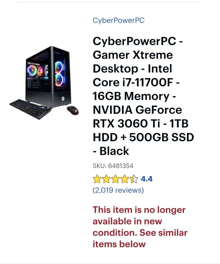 Gaming PC (Used)