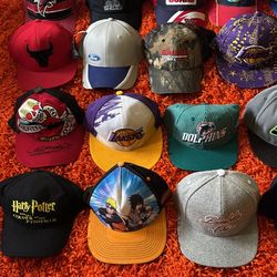 Baseball hat collection