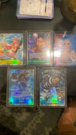 English one piece cards