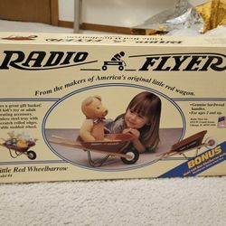 NEW Radio Plyer Little Red Wheelbarrow, Models 4.