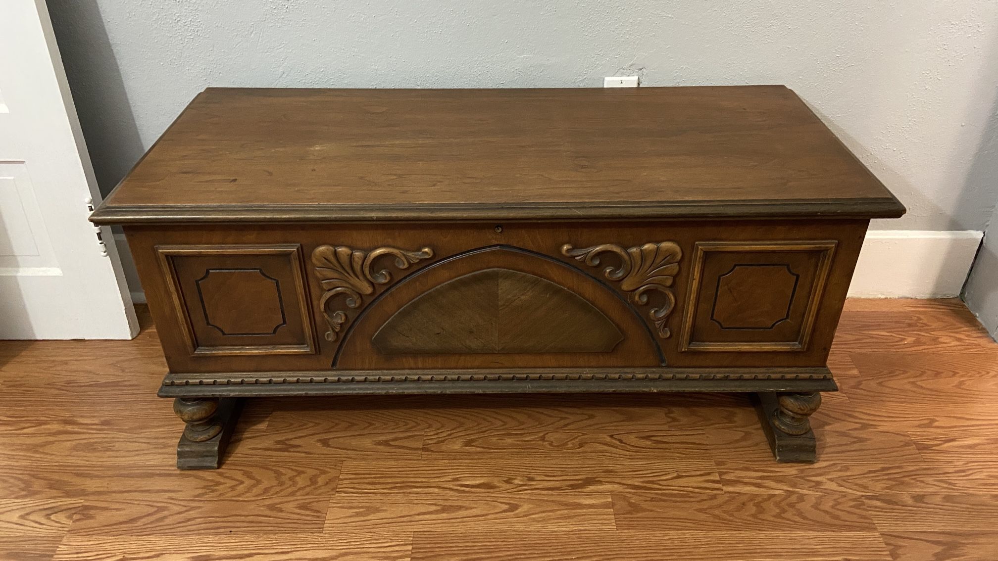 Antique Cavalier Blanket Chest