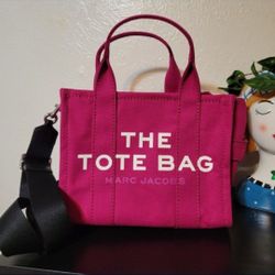 Marc Jacobs Pink Canvas Small Tote bag 