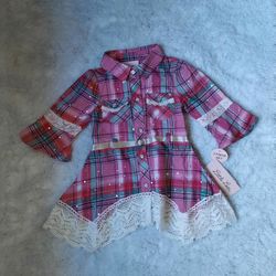 Little Lass Lace Dress Size 18 Months New