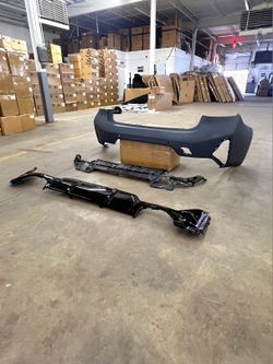 Fit BMW G20 330i M(contact info removed)-2026 rear bumper diffuser lci 3 series