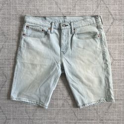 Levi’s Strauss 511 Men’s Light Blue Casual Summer Slim Denim Jean Shorts
