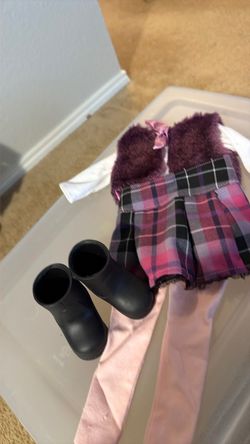 Our Generation Purple Sweater Vest Set