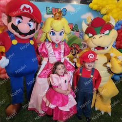 Super Mario Bowser Costume Mascot Halloween For Sale Or R.E.n..t