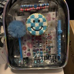 Small Backpack For Girls With Accessories $6