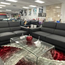 Sofa And Loveseat With Free Rug