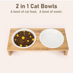 2 In 1 Cat Bowls