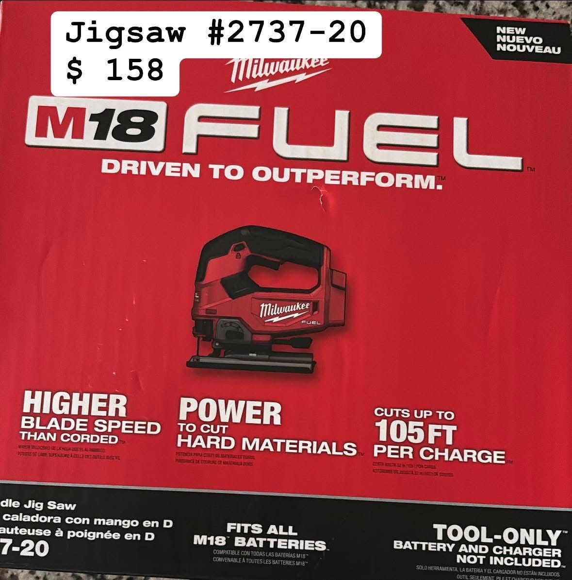 Fuel M18 Jigsaw Only