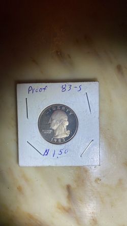 1983-S Washington Proof Quarter 25c - Sharp Deep Cameo Frosting