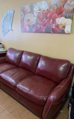 Red couch