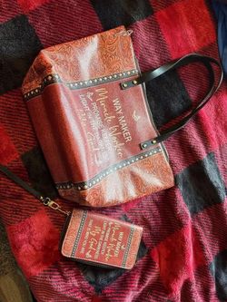 Blessac Waymaker Leather Handbag w/ matching wallet