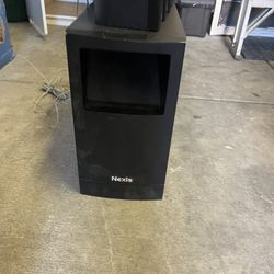 Subwoofer And Speakers 