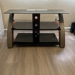 TV STAND 3 GLASS SHELF