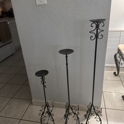 Set Of Three Candle holders 