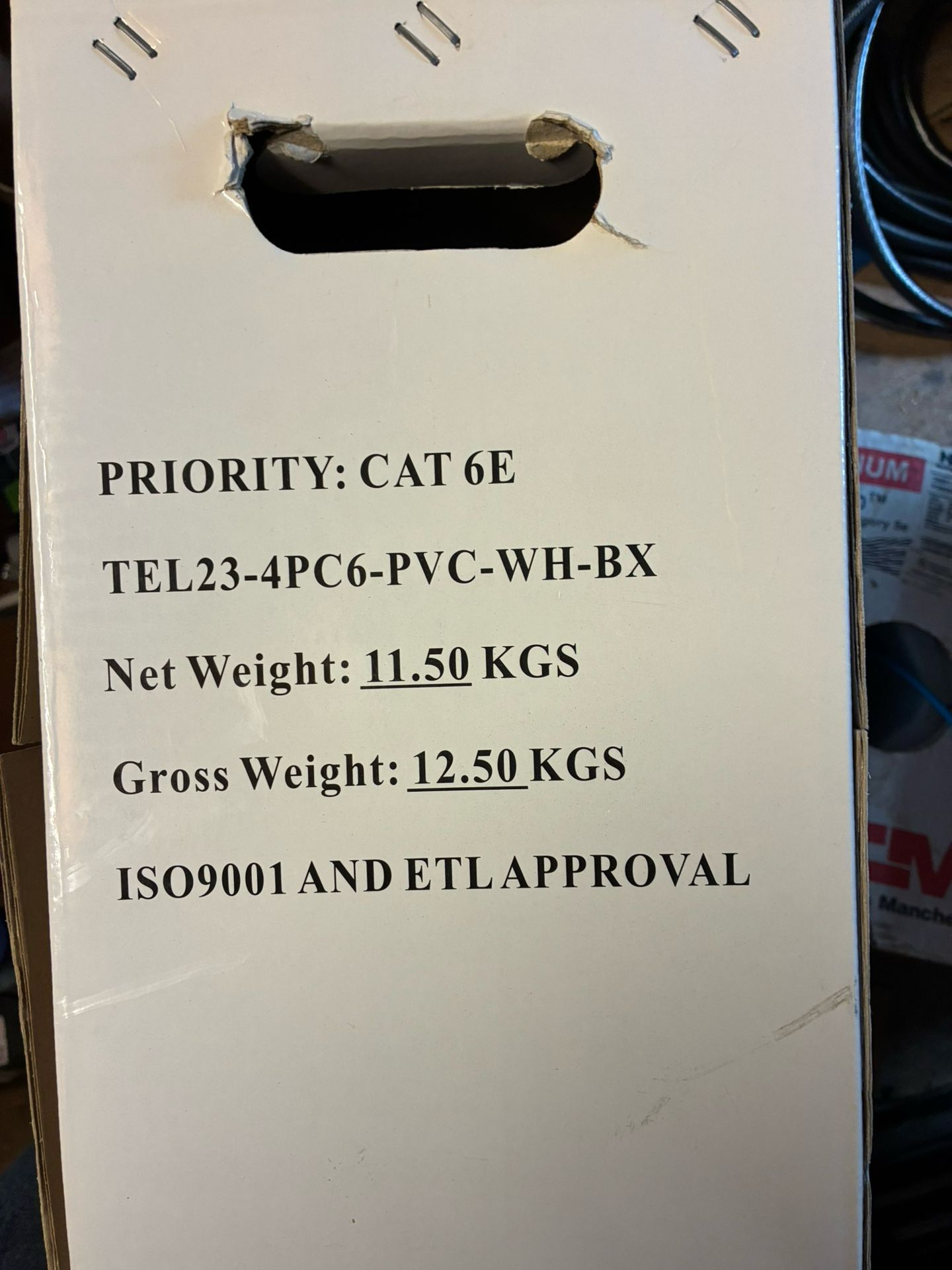 Cat 6E Cable
