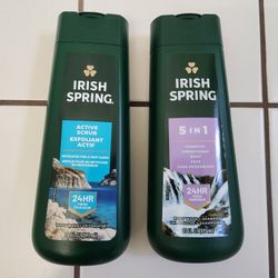 New Irish spring body wash