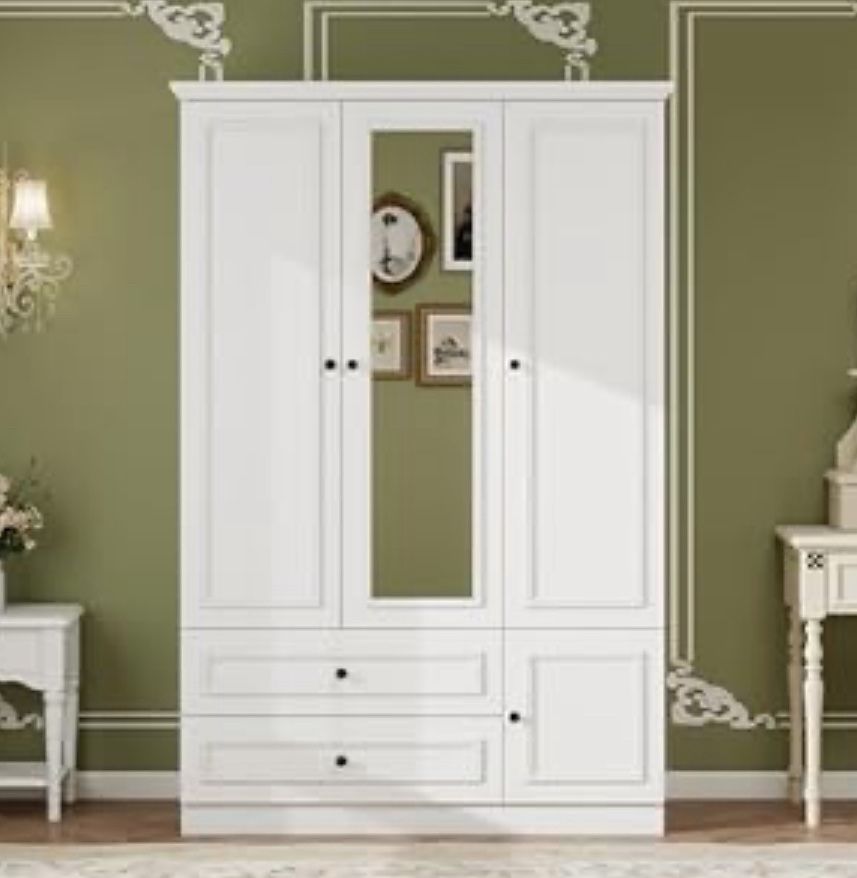 White Wardrobe Closet