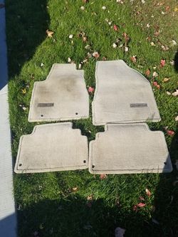 Set of Lexus RX350 original floor mats